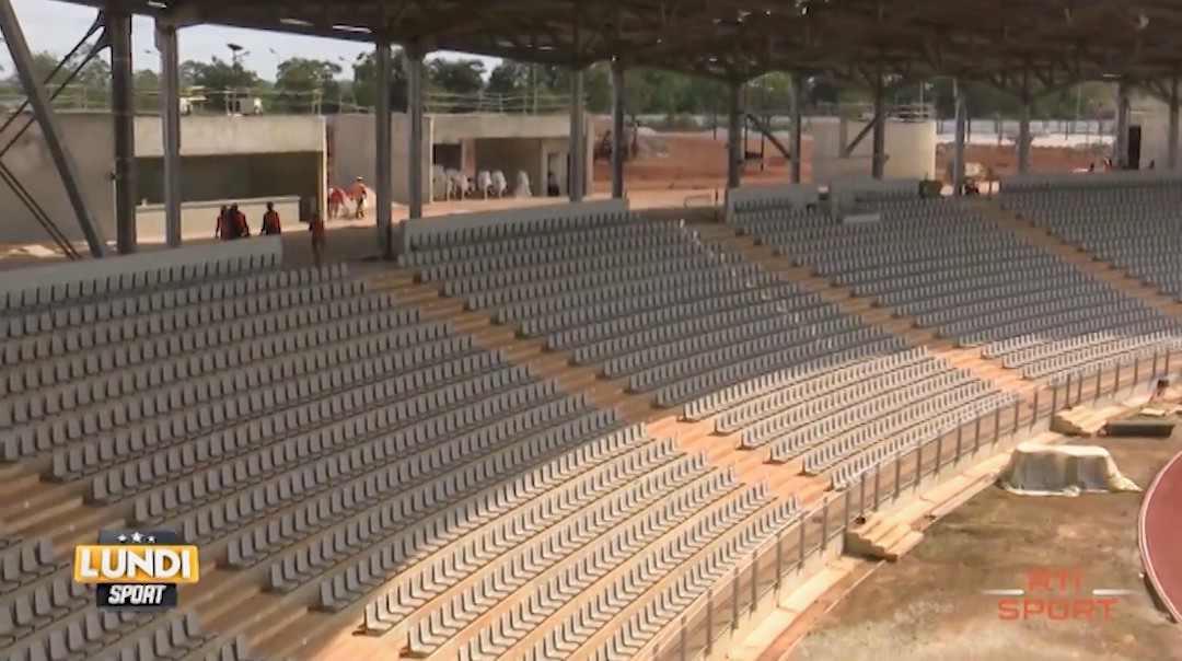 Infrastructures CAN 2023 Le Stade de Yamoussoukro prêt à 98