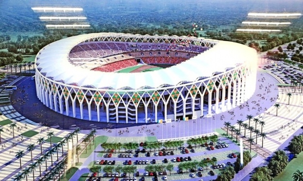 Maquette du Stade Olympique d'Ebimpé