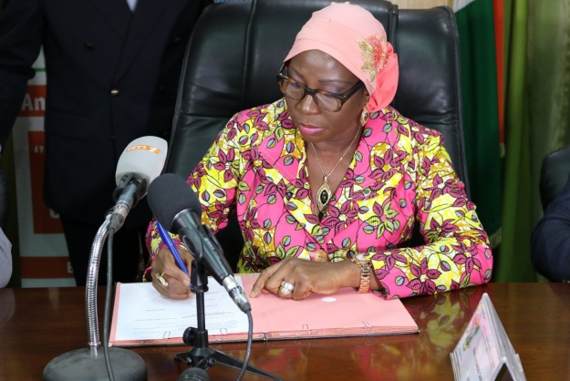 Kandia Camara, Ministre ivoirienne de l’Éducation nationale, de l’Enseignement technique et de la Formation professionnelle