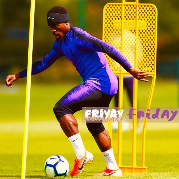 Serge Aurier de retour à l'entrainement