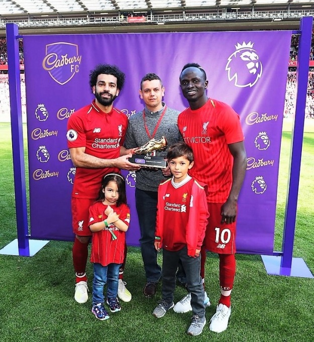 Mohamed Salah et Sadio Mané auteurs de la moitié des buts de Liverpool cette saison en Premier League (44 sur 89)