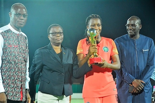 Chimaka Nnadozie (Nigeria) élue Meilleure gardienne