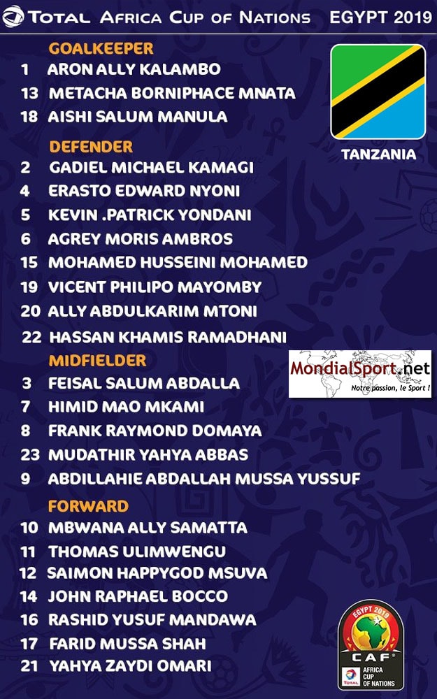 Tanzanie