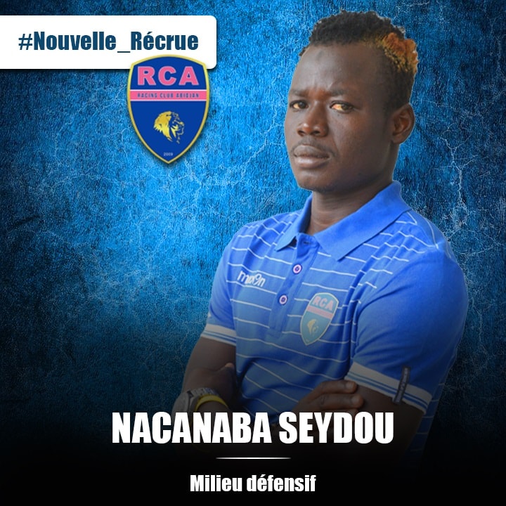 Seydou Nacanaba signe Racing Club d’Abidjan