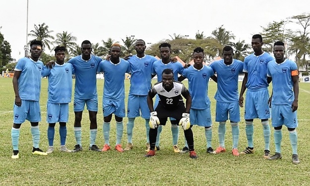 L'équipe du LYS FC de Sassandra