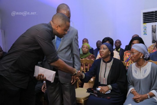 La Ministre Kandia Camara