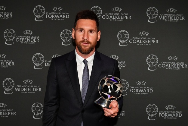 UCL 2018/19 : Lionel Messi élu meilleur attaquant