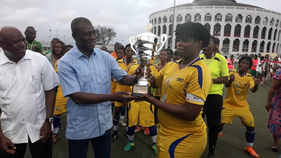 Les Onze S&oelig;urs championnes de C&ocirc;te d'Ivoire