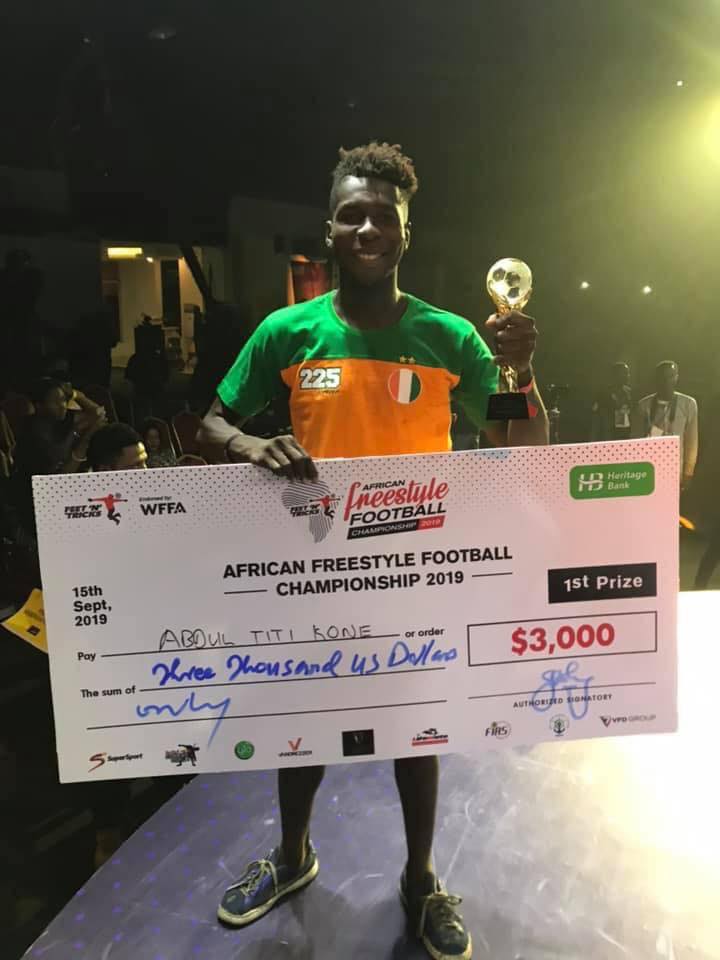 Freestyle : L’Ivoirien Titi Koné de nouveau sur le toit de l’Afrique