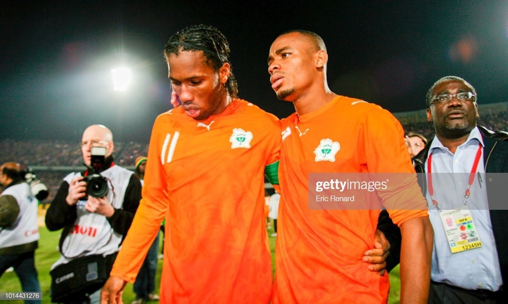 Didier Drogba et Kalou Bonaventure