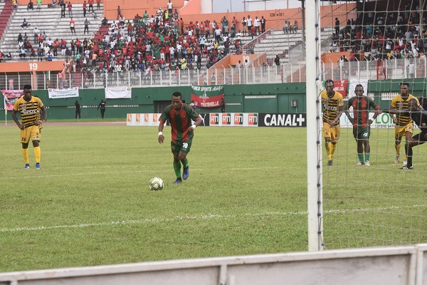 Le penalty victorieux de Diallo Ousmane