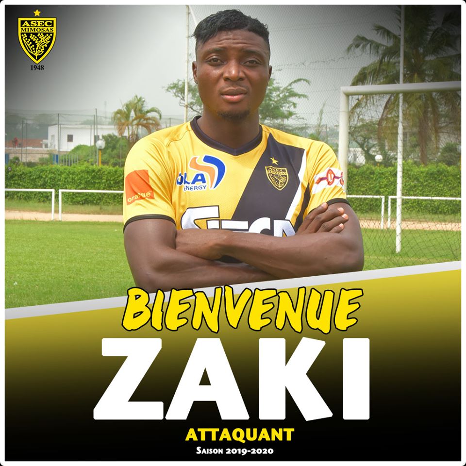 Zaki Godwin Iorbee, nouvelle recrue de l'ASEC Mimosas