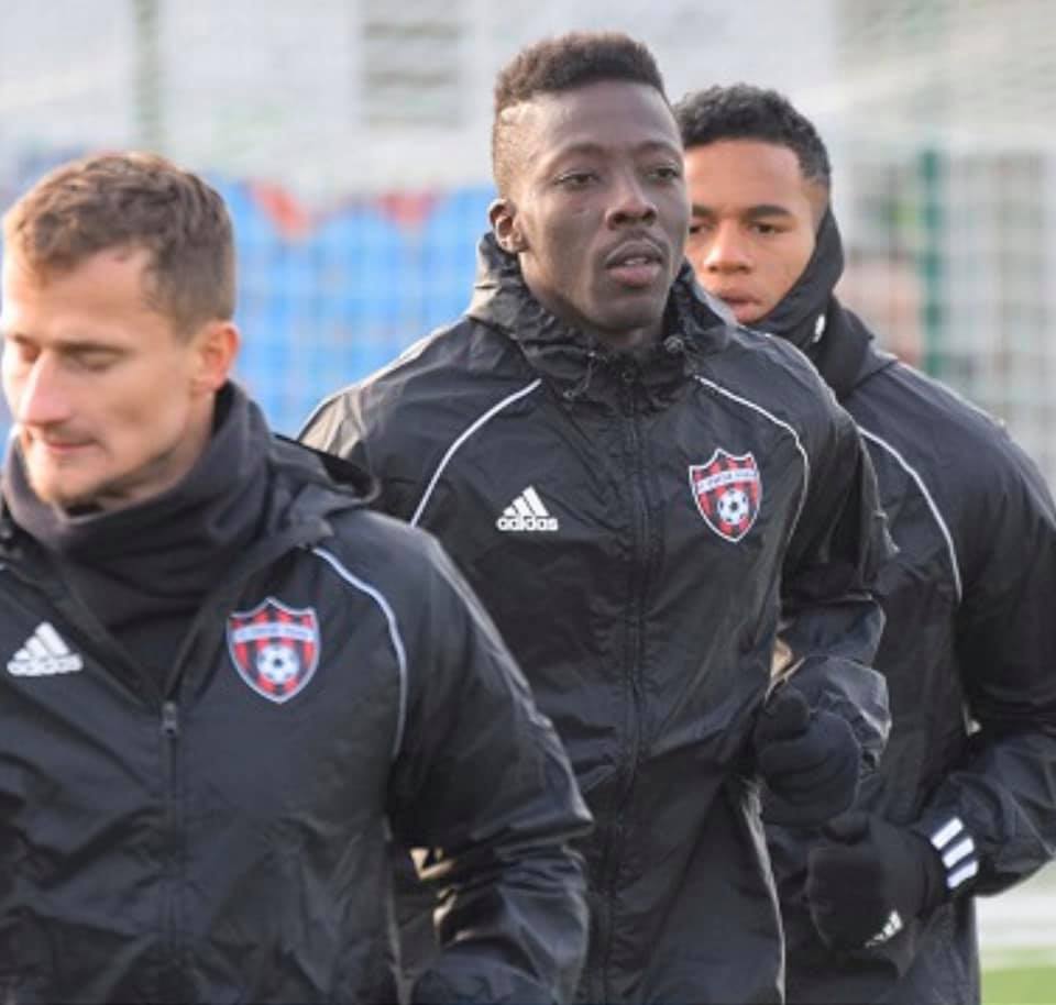 Yann Michael Yao à l'entrainement Yann Michael Yao à l'entrainement