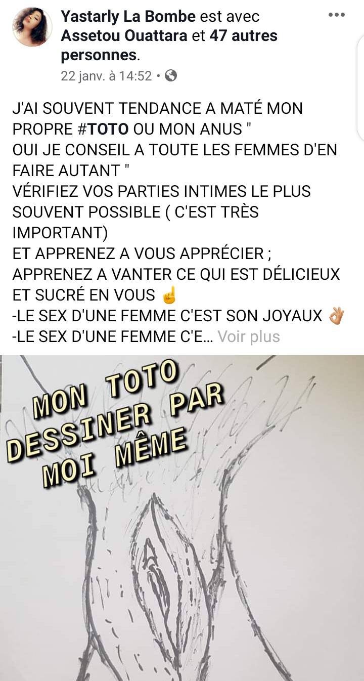 Yasmine Aka dans ses oeuvres
