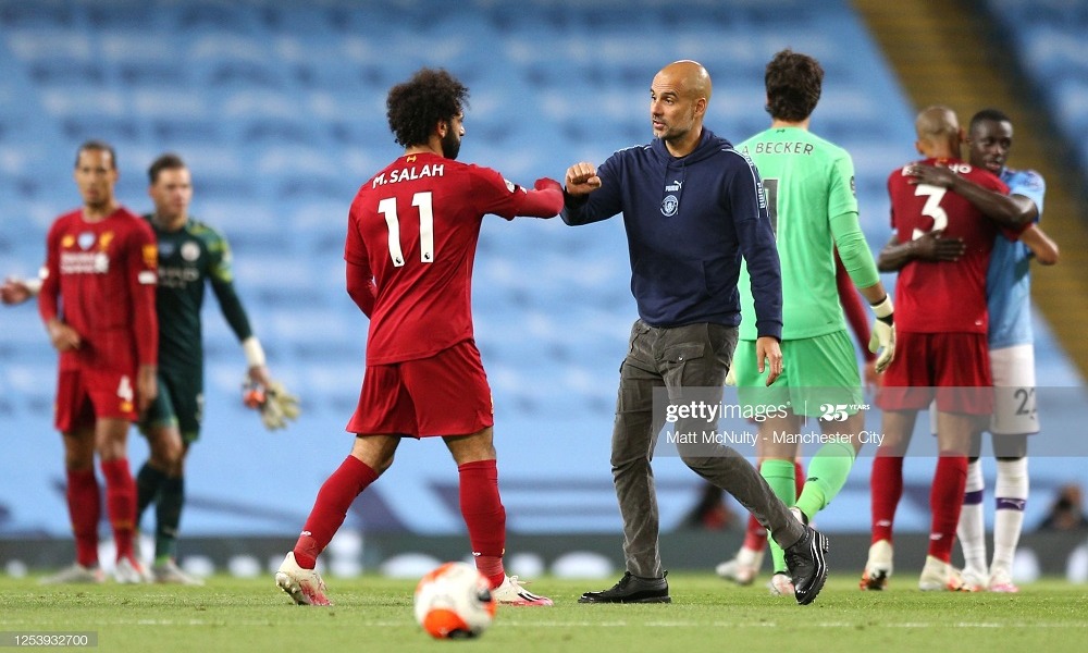 Salah et Guardiola