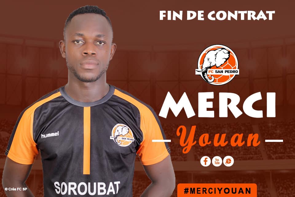 Youan Bi Tra Romaric (Attaquant) : Fin de contrat Youan Bi Tra Romaric (Attaquant) : Fin de contrat