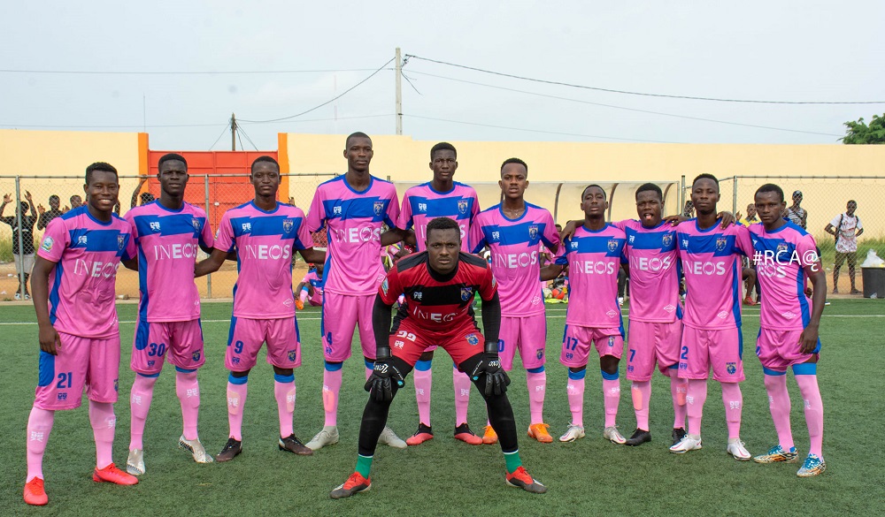 Racing Club Abidjan on Instagram: Mi-temps Es Bafing 0-0 Racing Club  d'Abidjan #AllezLesLions #ESBRCA