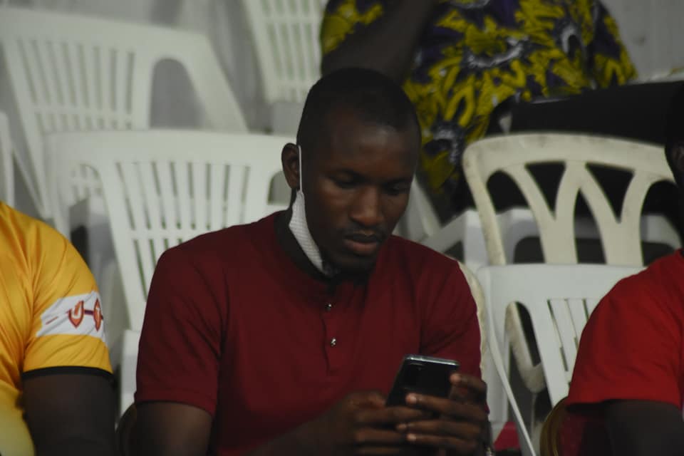 Cissé Sékou dans les tribunes du Champroux