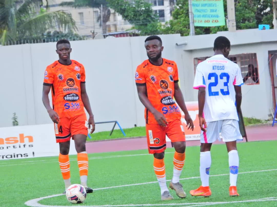 Journée 25 : Le Racing Club Abidjan a dominé le Stade d'Abidjan