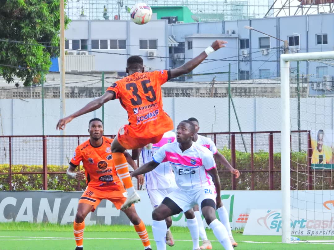 Journée 25 : Le Racing Club Abidjan a dominé le Stade d'Abidjan