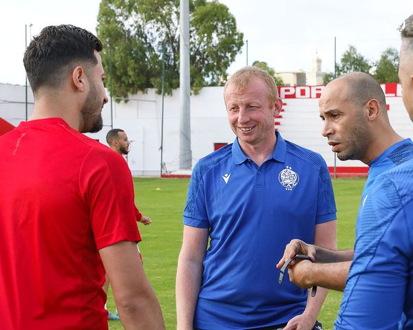 Le nouvel entraineur du WAC, Sven Vandenbroeck
