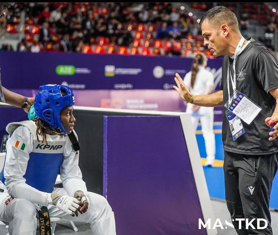 Championnats du monde de Taekwondo les mots forts de Gbagbi Ruth