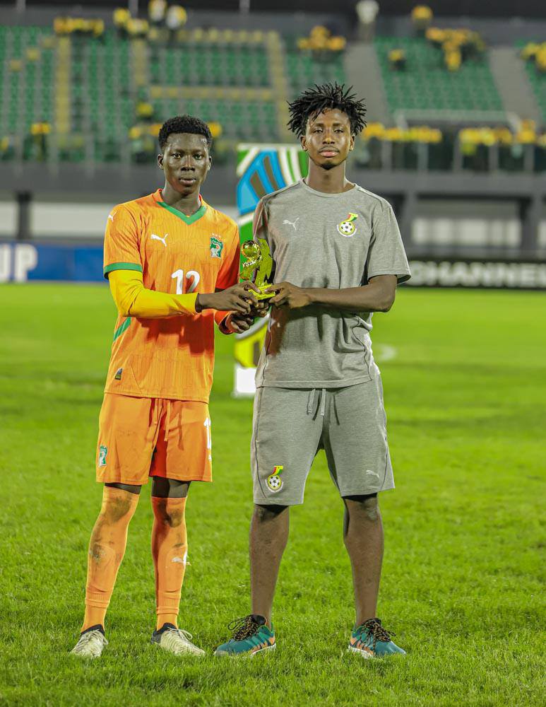 Tindano Zakaria (Côte d'Ivoire) et Aziz Misbau (Ghana) Tindano Zakaria (Côte d'Ivoire) et Aziz Misbau (Ghana)