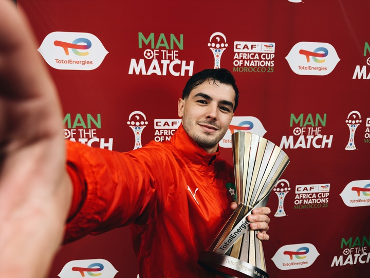 Auteur de l'ouverture du score, Brahim Diaz est élu Homme du Match