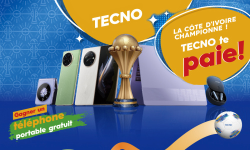 À la Veille de la CAN 2023, TECNO lance un défi unique : « Prédis et Gagne » la Coupe d’Afrique