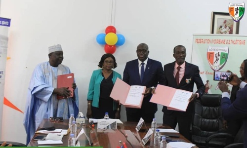 Abidjan abritera un Centre de Développement de l'Athlétisme Africain