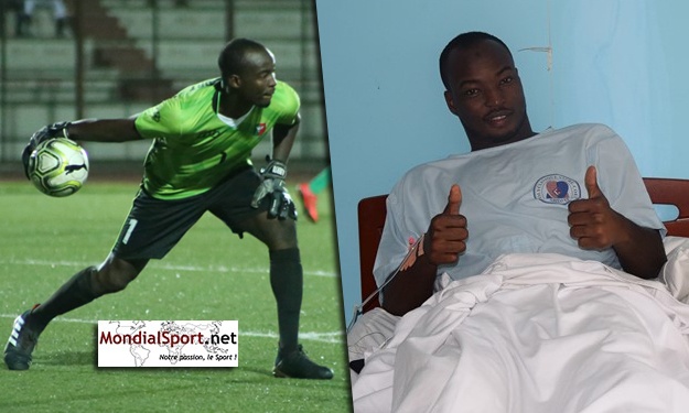Africa Sports : Plus d'un mois après son opération du genou, Gbané Mohamed donne de ses nouvelles