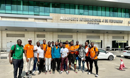 Afrocan 2023 : les Eléphants A’ sont arrivés à Luanda