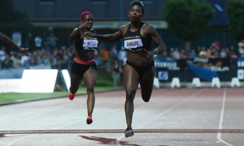 Ahouré remporte le Meeting international de Sotteville-lès-Rouen (France)