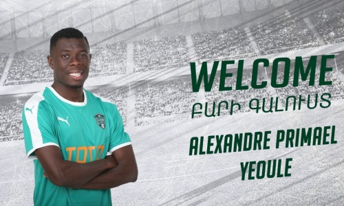 Alexandre Primaël Yeoulé rejoint Oura Anicet en Arménie