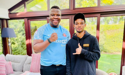 Apoutchou National reçu par Amad Diallo