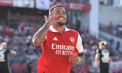 Amical : Arsenal renverse Nuremberg grâce à un doublé de Gabriel Jesus