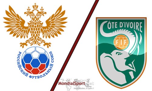 Amical : La Russie reçoit la Côte d'Ivoire