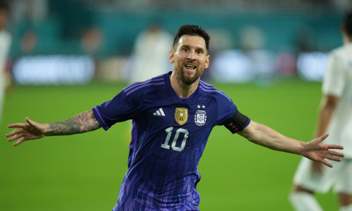 Amical : l’Argentine déroule face au Honduras grâce à un doublé de Lionel Messi