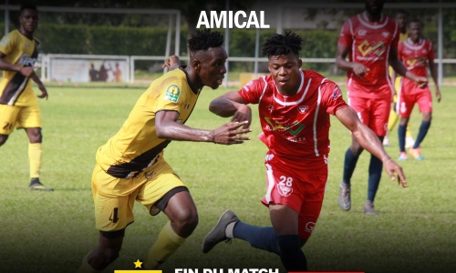 Amical : L’ASEC pilonne le Schadrac avec un triplé de sa nouvelle recrue Oura Anicet