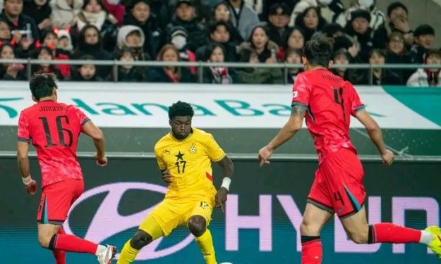 Amical : le Ghana chute face à la Corée du Sud