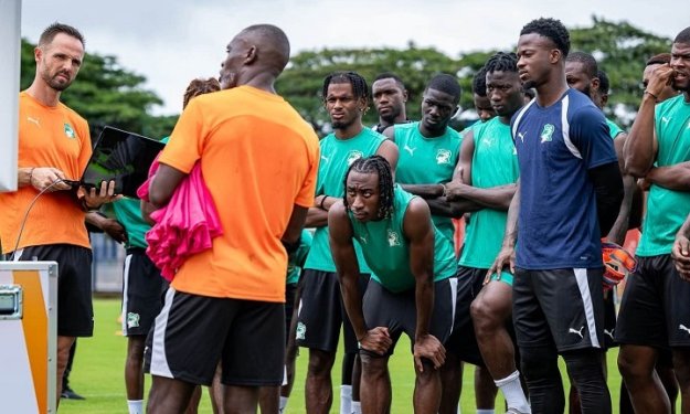Amical : les Eléphants se préparent activement pour le choc face aux Lions Indomptables