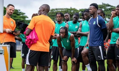 Amical : les Eléphants se préparent activement pour le choc face aux Lions Indomptables