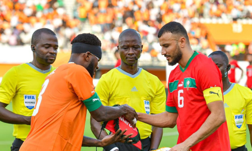 Amical : Les Eléphants tenus en échec par les Lions de l’Atlas pour leur retour au Félicia