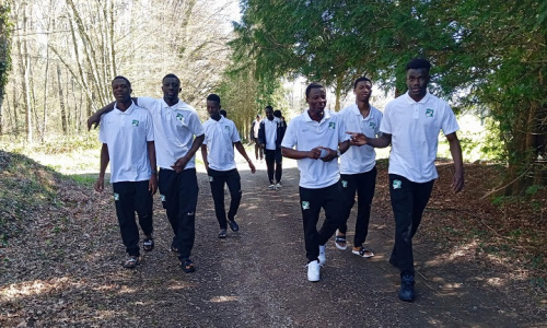 Amical : les images de la marche des Eléphants U23 avant de défier les Espoirs de la France
