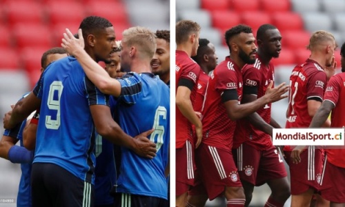 Amical : Sébastien Haller et Tanguy Kouassi décisifs dans leur face à face