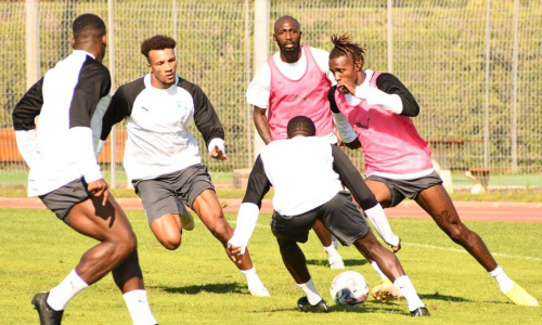 Amicaux : automatismes et schémas tactiques au cœur de la nouvelle séance d’entrainement des Eléphants