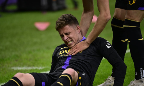 Anderlecht : fin de saison pour Thorgan Hazard