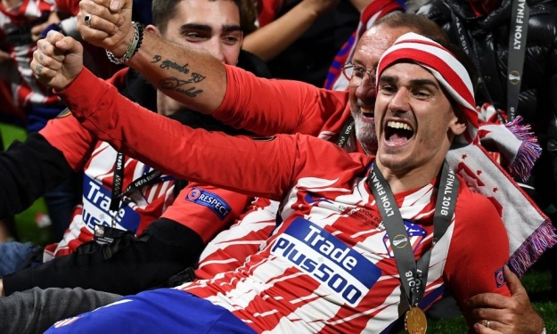 Antoine Griezmann désigné meilleur joueur de la Ligue Europa 2017/18
