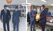 Après avoir reçu Idriss Diallo, le Ministre de la Jeunesse s’imprègne du projet de Sory Diabaté