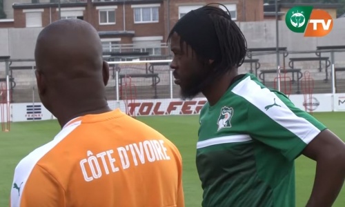 Après la mise au point de Wilmots, place à l'entrainement avec "Capitaine Gervinho"